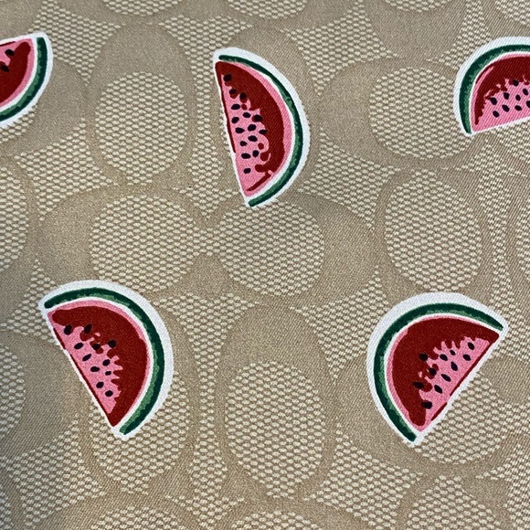 COPY - Coach silk watermelon scarf - Picture 2 of 3